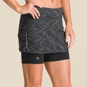 Athleta Contender Space Dye Athletic Skort/ Shorts